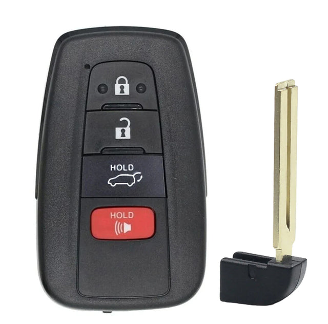 Highlander Blade Key 2021 2022 Toyota Highlander Smart Key Fob 4 Buttons FCC# HYQ14FLA - UN ...