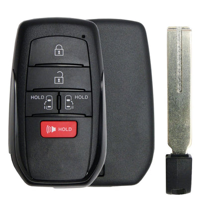 2021 Toyota Sienna Smart Key Fob 5 Buttons FCC# HYQ14FBX - Aftermarket