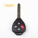 2010 Toyota Avalon Key Fob 4B FCC# GQ4-29T / 4D 67 Chip