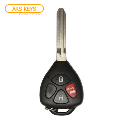 2014 Toyota Yaris Key Fob 3B FCC# HYQ12BBY / G Chip