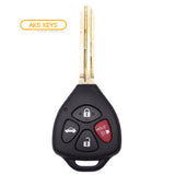 2010 Toyota Corolla Key Fob 4B FCC# GQ4-29T / G Chip