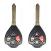 2010 - 2013 Toyota Corolla Remote Head Key 4B FCC# GQ4-29T - G Chip (2 Pack)