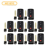 2004 - 2009 Toyota Prius Smart Key 3B FCC# MOZB31EG (10 Pack)