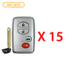 2007 - 2010 Toyota Smart Prox. Key 4B FCC# HYQ14AAB (15 Pack)