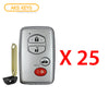 2007 - 2010 Toyota Smart Prox. Key 4B FCC# HYQ14AAB (25 Pack)