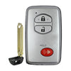 2010 Toyota PRIUS Smart Key 3B FCC# HYQ14ACX (Silver)