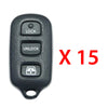 2004 - 2009 Toyota Remote Control 4B FCC# HYQ12BAN / HYQ12BBX (15 Pack)