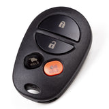 2009 Toyota Sequoia Keyless Entry 4B Fob FCC# GQ43VT20T