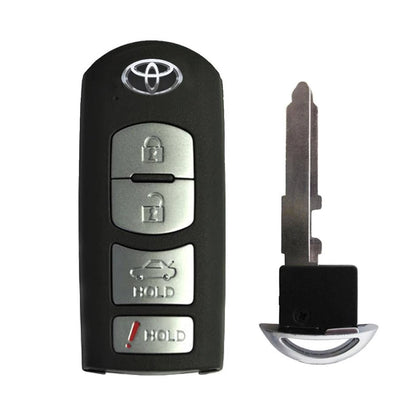 2017 Toyota Yaris iA Smart Key 4B FCC# WAZSKE13D01