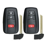 2016 - 2021 Toyota Smart Prox Remote Key 3B FCC# HYQ14FBC (2 Pack)