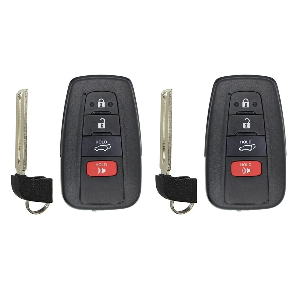 2019 Toyota RAV4 Smart Key 4B FCC# HYQ14FBC - 0351 (2 Pack)
