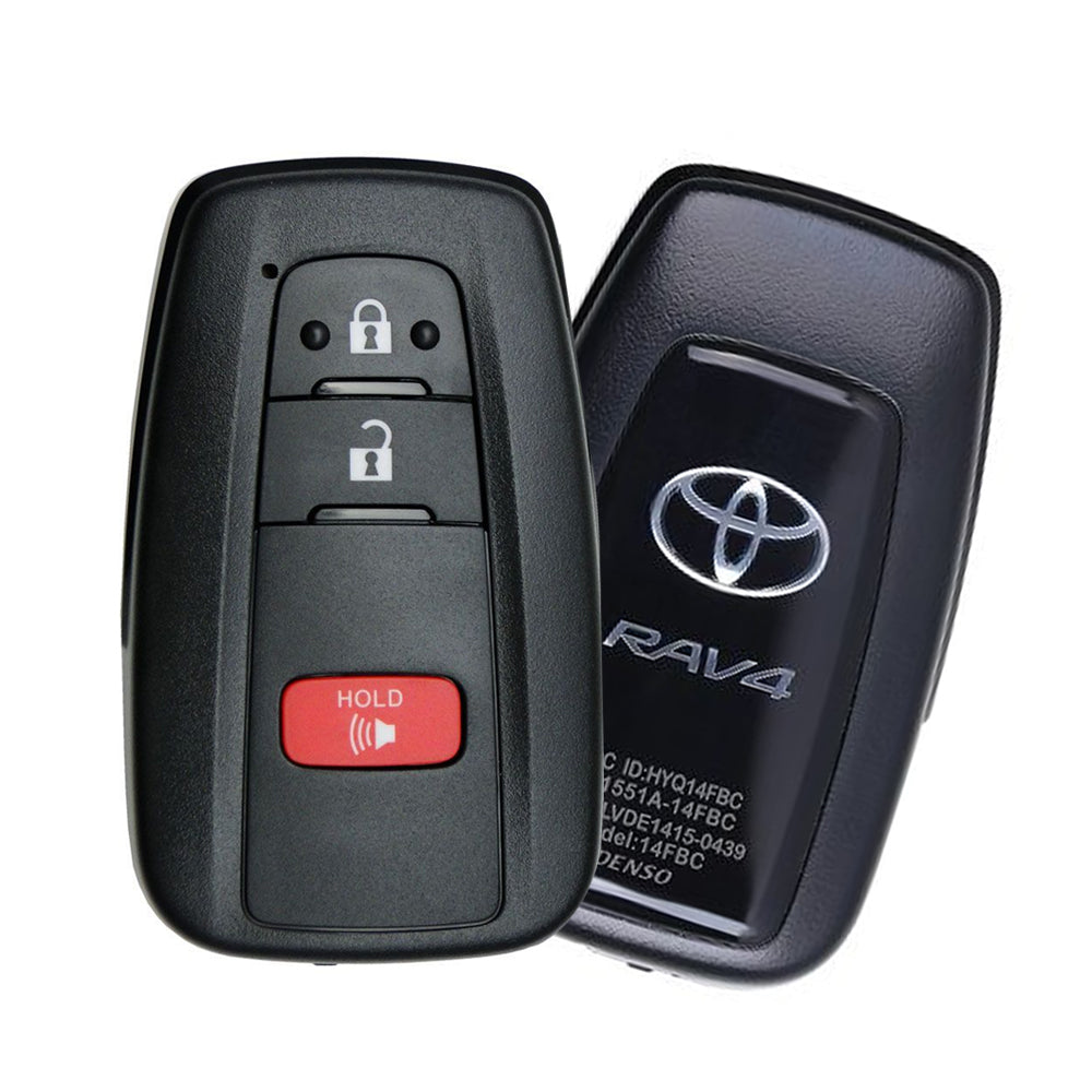 2019 - 2021 Toyota RAV4 Smart Key Fob 3B FCC# HYQ14FBC - 0351 (Unlocked)