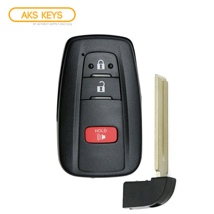 2021 Toyota 4Runner Smart Key Fob 3 Buttons FCC# HYQ14FLA - Aftermarket