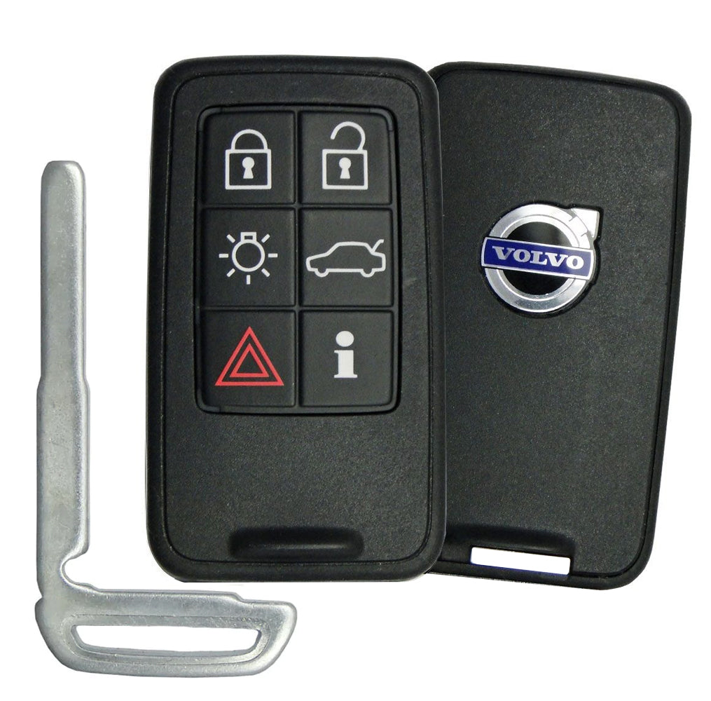 2007 - 2018 Volvo Smart Key 6B Fob FCC# KR55WK49266 - 30659498