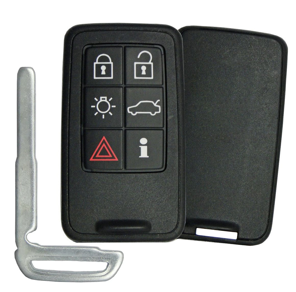 2007 - 2018 Volvo Smart Key 6B Fob FCC# KR55WK49266 - 30659498