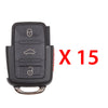 1998 - 2002 Volkswagen Flip Key - Remote Part 4B Part# 1J0 959 753T (15 Pack)