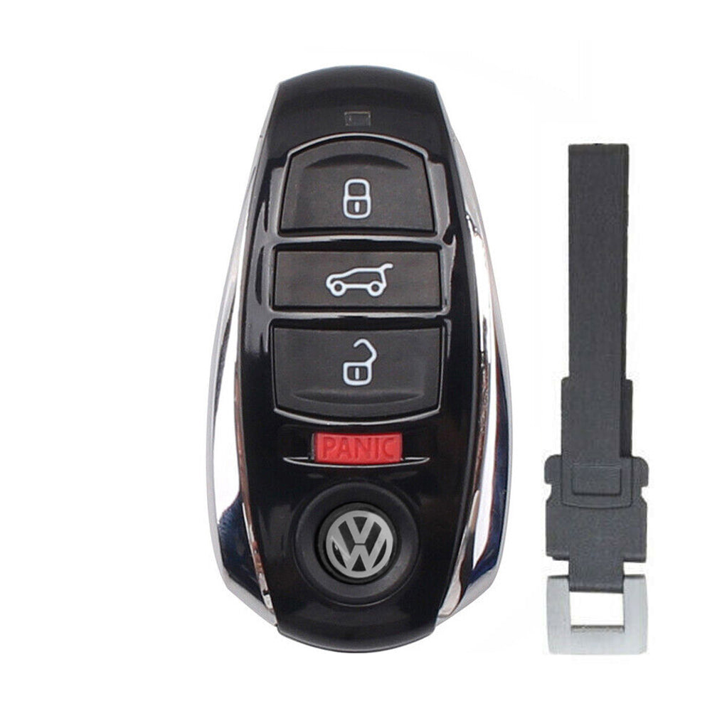 Vw Smart Key 2011 - 2017 Volkswagen Touareg Smart Key Fob 4B FCC# IYZVWTOUA - 7P6-9 ...