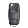 2005 - 2010 Volkswagen Flip Key 4B Part# 1K0959753P - ID 48 Chip