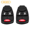 2004 - 2013 Chrysler Dodge and Jeep Remote Rubber Pad Buttons  3B (2 Pack)