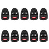 2004 - 2013 Chrysler Dodge and Jeep Remote Rubber Pad Buttons  3B (10 Pack)