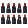 2008 - 2012 New Remote Fobik Key Keyless Fob Rubber Pad Buttons For Dodge & Chrysler / 4B (10 Pack)