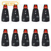 New Remote Fobik Key Keyless Fob Rubber Pad Buttons For Grand Cherokee & Commander 5B (10 Pack)