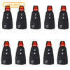 2008 - 2013 New Remote Fobik Key Keyless Fob Rubber Pad Buttons For Dodge & Jeep/ 4B (10 Pack)