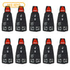 New Remote Fobik Key Keyless Fob Pad Buttons For Caravan and Town & Country 6B (10 Pack)