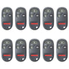 New Replacement Remote Keyless Fob Case Shell 4B for Acura FCC# A269ZUA108 / CWT72147KA (10 Pack)