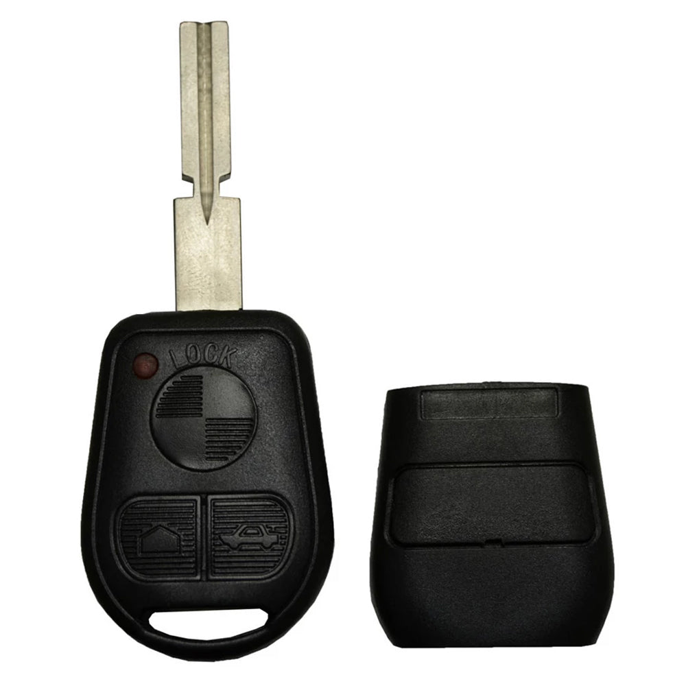 New Remote Key Fob Replacement Rubber Case Housing Blade Shell Notch 4 track