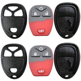 2007 - 2017 Buick Chevrolet GMC Saturn Remote Control Shell 4B (2 Pack)