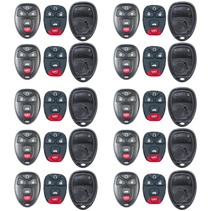 2006 -2016 Chevrolet Remote Control  Shell 5B (10 Pack)