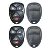 New Replacement Remote Keyless Fob Case Rubber Pad Shell 6B for FCC# OUC60270 (2 Pack)