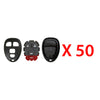 New Replacement Remote Keyless Fob Case Rubber Pad Shell 4B for FCC# KOBGT04A (50 Pack)