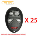 2002 - 2005 GM Remote Control Shell Pad - 5B for FCC# L2C0007T (25 Pack)