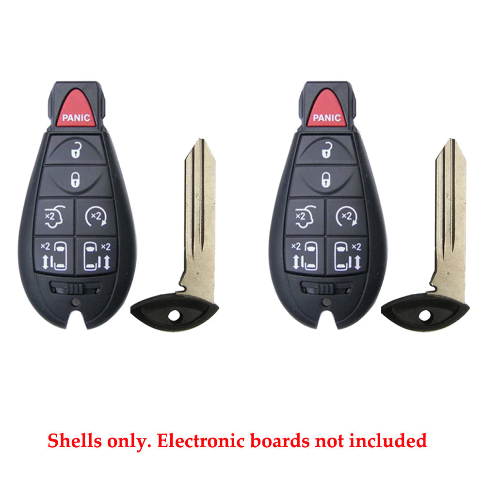 2008 - 2016 Chrysler Town & Country Remote Shell 7B for FCC # M3N5WY78
