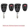 2004 - 2007 Chrysler Remote Key Shell 5B (2 Pack)