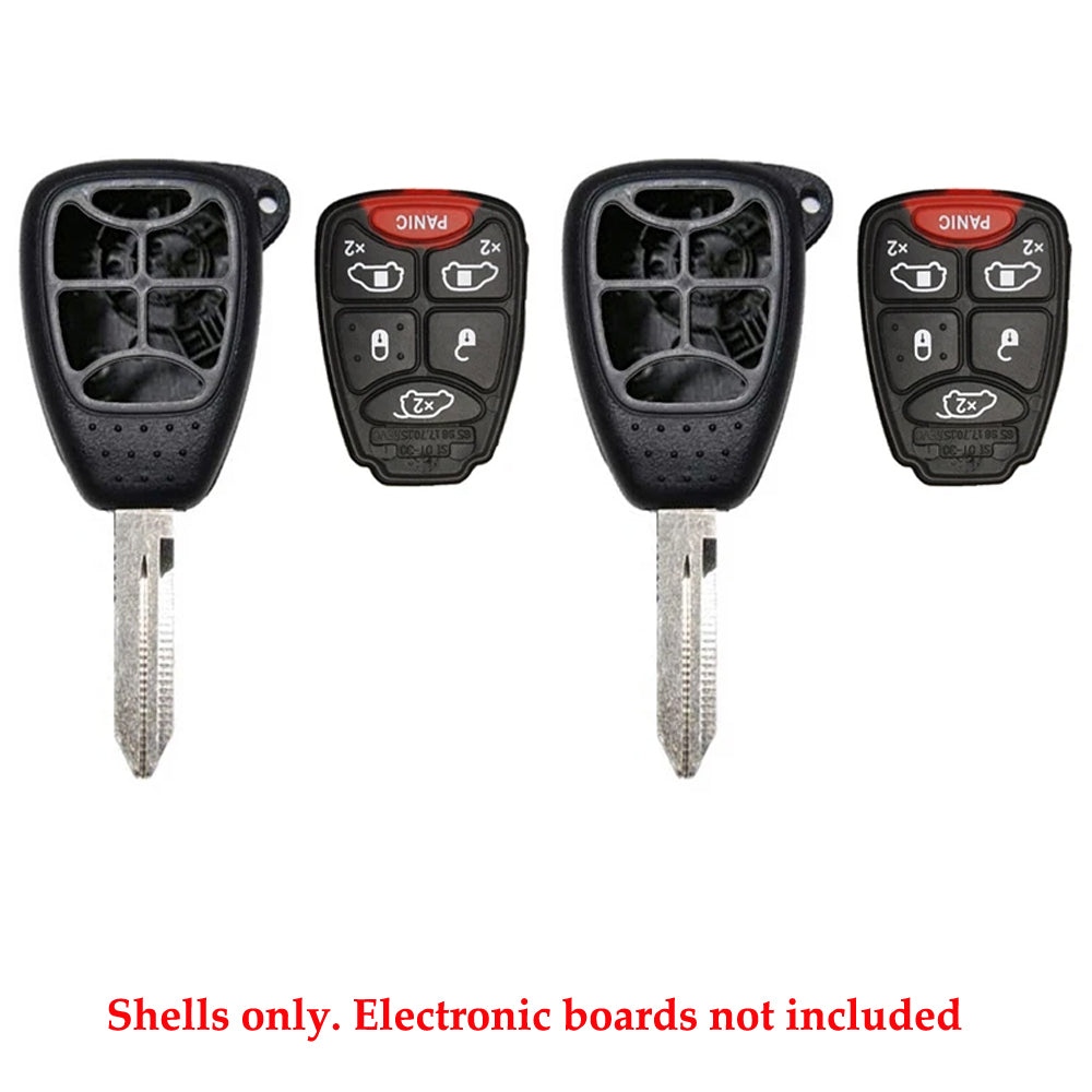 2004 - 2007 Chrysler Remote Key Shell 6B (2 Pack)