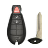 2008 - 2020 Chrysler Dodge Jeep Remote Fobik Key Shell Case 3 Buttons for FCC# IYZ-C01C