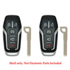 2013 - 2017 Ford Smart Key Shell Case 5B for FCC# M3N-A2C312433003 (2 Pack)