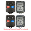 2004 - 2011 Ford Remote Shell 4B (2 Pack)