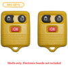 1998 - 2011 Yellow Ford Remote Shell 3B (2 Pack)