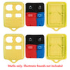 2004 - 2011 Yellow Ford Remote Shell 4B (2 Pack)