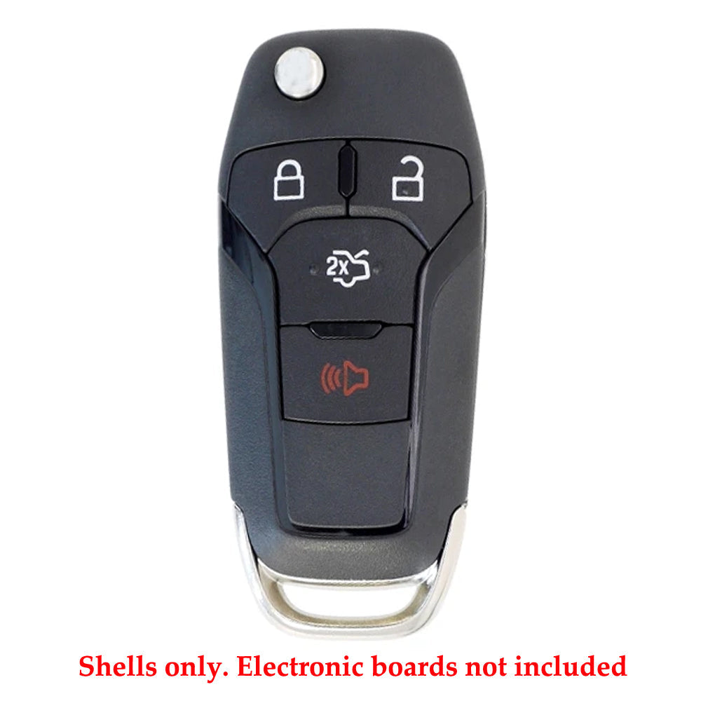 2013 - 2016 Ford Fusion Remote Flip Key Shell for FCC# N5F-A08TAA