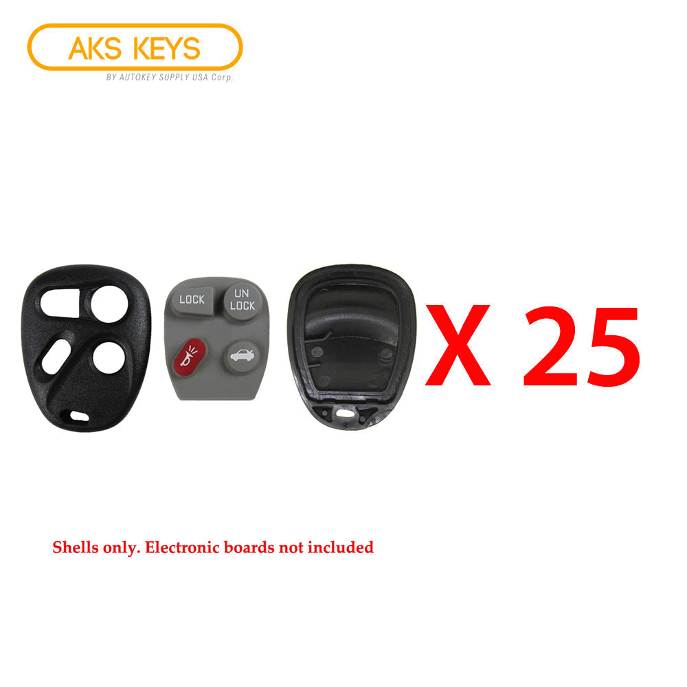 Chevrolet GMC Remote Shell 4B (25 Pack)
