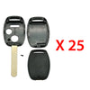 Honda Remote Key Shell 3B W/O Chip Holder (25 Pack)
