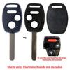 2005 - 2013 Honda Remote Key Shell 3B W/ Chip Holder