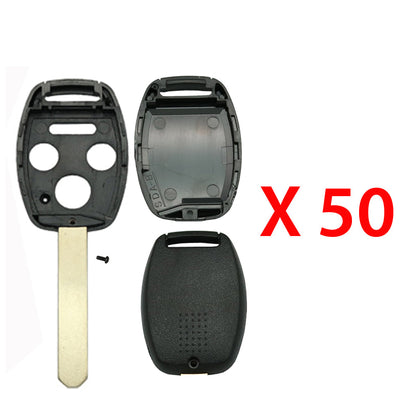 Honda Remote Key Shell 4B W/O Chip Holder (50 Pack)