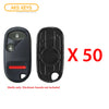 New Replacement Remote Keyless Fob Case Shell 3B for Honda FCC# OUCG8D-344H-A (50 Pack)