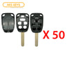 2001 - 2013 Honda Remote Key Shell 6B (50 Pack)